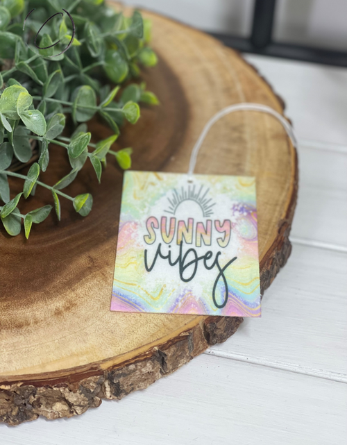 Load image into Gallery viewer, Sunny Vibes Car Freshener by CMD Wholesale
