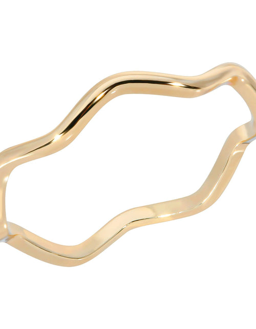 Load image into Gallery viewer, Super Thin Wavy Ring by eklexic jewelry
