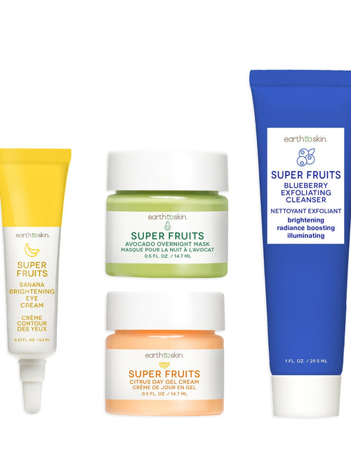 Load image into Gallery viewer, Super Fruits Starter Skincare Set by EarthToSkin
