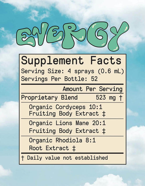 Load image into Gallery viewer, Daily Energy Mouth Spray by SuperMush
