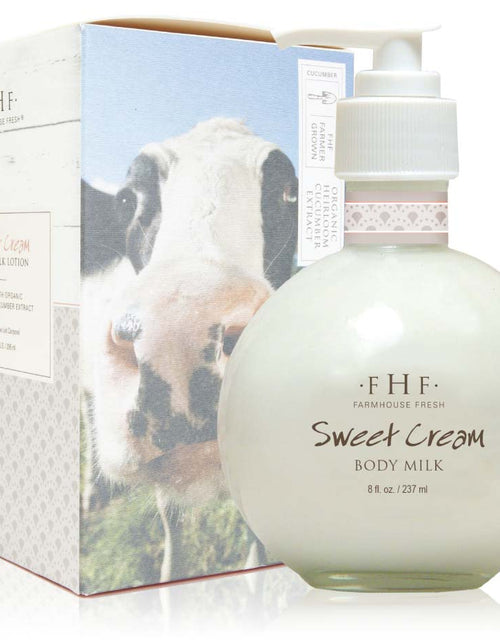 Load image into Gallery viewer, Sweet Cream Body Milk Lotion - Pump Top by FarmHouse Fresh skincare
