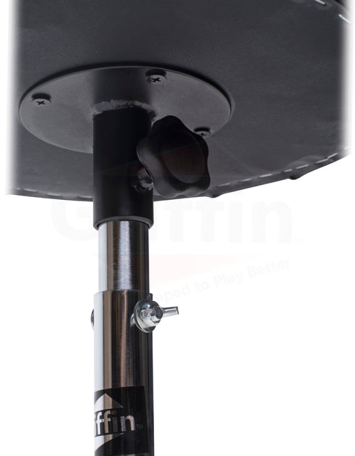 Load image into Gallery viewer, Drum Throne Stand by GRIFFIN | Padded Drummer’s Seat | Comfortable Drum Set Percussion Chair for Adults | Professional Musicians Guitar Stool Double Braced Hardware for Practice with Adjustable Height by GeekStands.com
