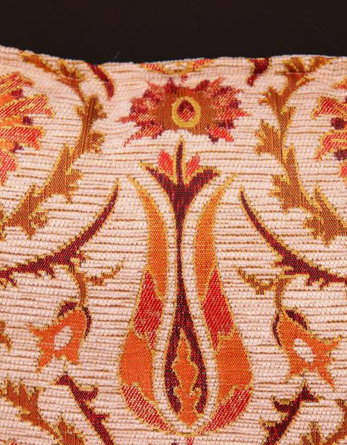 Load image into Gallery viewer, Suzani Tulip Chenille Turkish Decorative Pillow by Bareens Designer Rugs
