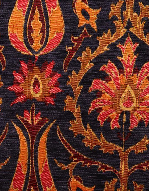 Load image into Gallery viewer, Suzani Tulip Chenille Turkish Decorative Pillow by Bareens Designer Rugs
