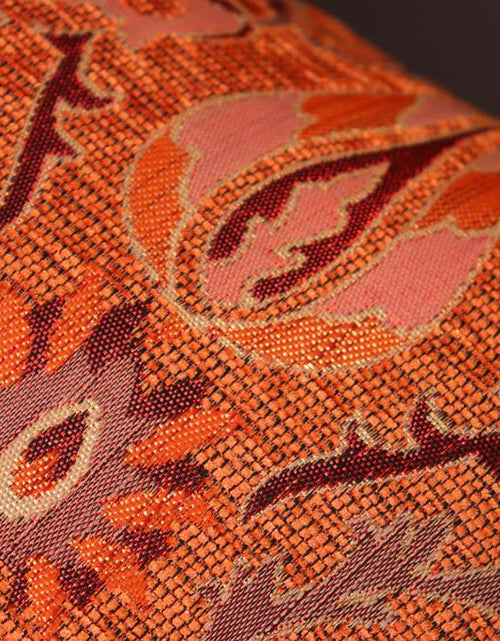 Load image into Gallery viewer, Suzani Tulip Chenille Turkish Decorative Pillow by Bareens Designer Rugs
