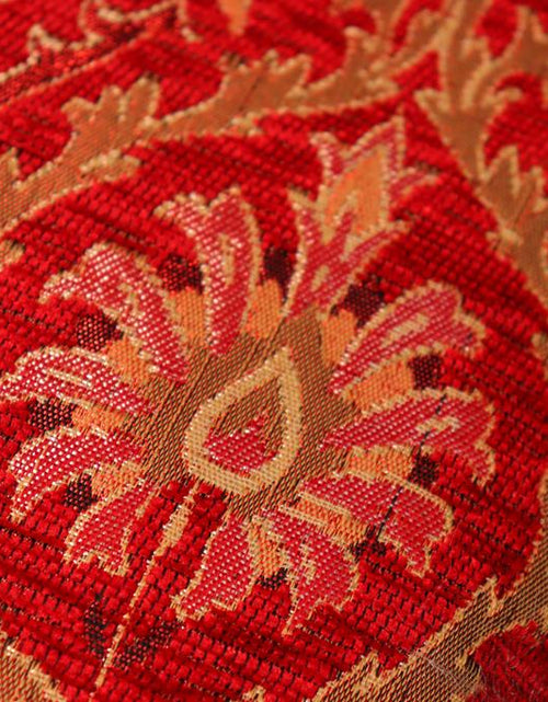 Load image into Gallery viewer, Suzani Tulip Chenille Turkish Decorative Pillow by Bareens Designer Rugs
