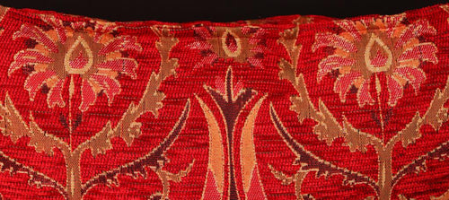 Load image into Gallery viewer, Suzani Tulip Chenille Turkish Decorative Pillow by Bareens Designer Rugs
