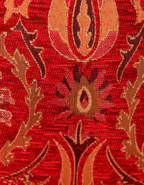 Load image into Gallery viewer, Suzani Tulip Chenille Turkish Decorative Pillow by Bareens Designer Rugs
