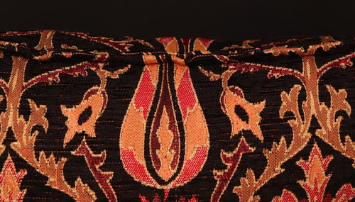 Load image into Gallery viewer, Suzani Tulip Chenille Turkish Decorative Pillow by Bareens Designer Rugs
