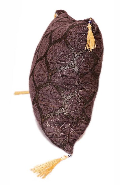 Load image into Gallery viewer, Trellis Myrtus Chenille Decorative Contemporary Turkish Pillow by Bareens Designer Rugs
