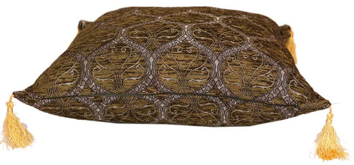 Load image into Gallery viewer, Trellis Myrtus Chenille Decorative Contemporary Turkish Pillow by Bareens Designer Rugs
