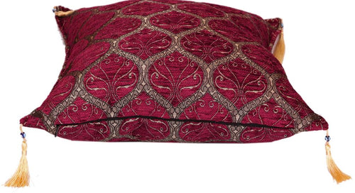 Load image into Gallery viewer, Trellis Myrtus Chenille Decorative Contemporary Turkish Pillow by Bareens Designer Rugs

