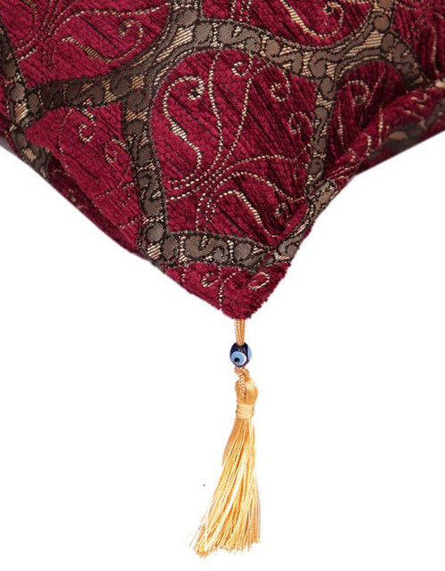 Load image into Gallery viewer, Trellis Myrtus Chenille Decorative Contemporary Turkish Pillow by Bareens Designer Rugs
