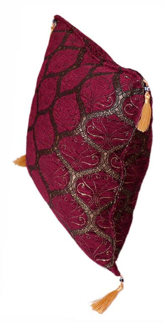 Load image into Gallery viewer, Trellis Myrtus Chenille Decorative Contemporary Turkish Pillow by Bareens Designer Rugs
