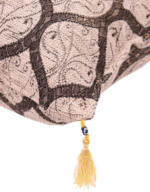 Load image into Gallery viewer, Trellis Myrtus Chenille Decorative Contemporary Turkish Pillow by Bareens Designer Rugs
