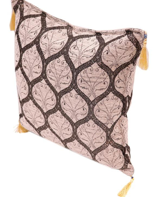 Load image into Gallery viewer, Trellis Myrtus Chenille Decorative Contemporary Turkish Pillow by Bareens Designer Rugs
