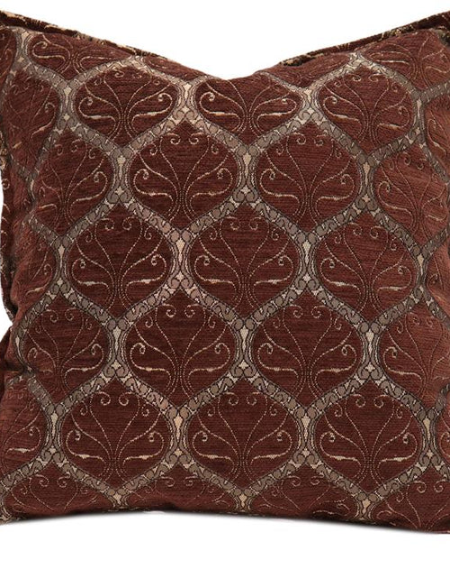 Load image into Gallery viewer, Trellis Myrtus Chenille Decorative Contemporary Turkish Pillow by Bareens Designer Rugs
