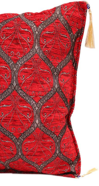Load image into Gallery viewer, Trellis Myrtus Chenille Decorative Contemporary Turkish Pillow by Bareens Designer Rugs
