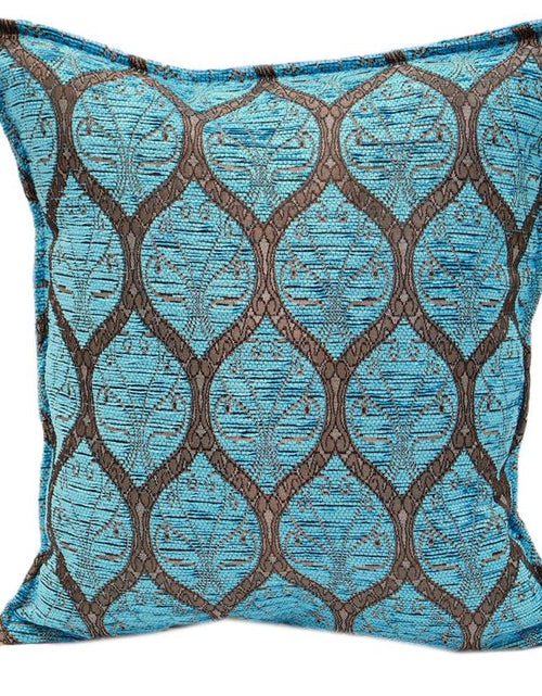 Load image into Gallery viewer, Trellis Myrtus Chenille Decorative Contemporary Turkish Pillow by Bareens Designer Rugs
