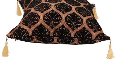 Load image into Gallery viewer, Trellis Myrtus Chenille Decorative Contemporary Turkish Pillow by Bareens Designer Rugs
