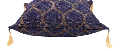 Load image into Gallery viewer, Trellis Myrtus Chenille Decorative Contemporary Turkish Pillow by Bareens Designer Rugs

