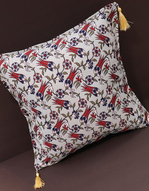 Load image into Gallery viewer, Amelia Mangolia Chenille Turkish Decorative Pillow by Bareens Designer Rugs
