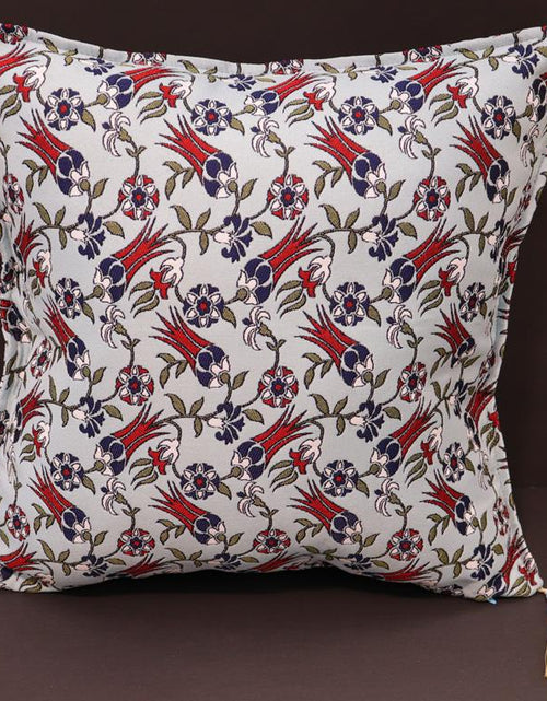 Load image into Gallery viewer, Amelia Mangolia Chenille Turkish Decorative Pillow by Bareens Designer Rugs
