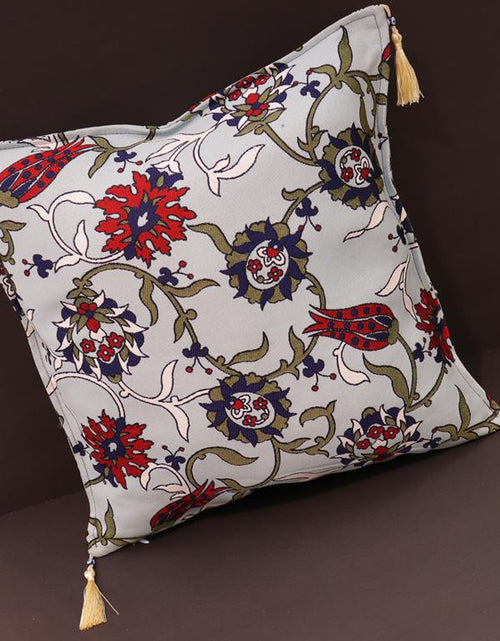 Load image into Gallery viewer, Amelia Mangolia Chenille Turkish Decorative Pillow by Bareens Designer Rugs
