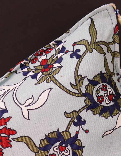Load image into Gallery viewer, Amelia Mangolia Chenille Turkish Decorative Pillow by Bareens Designer Rugs
