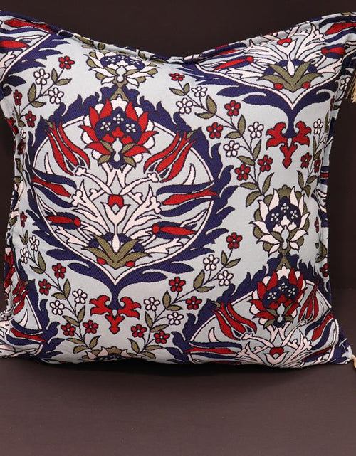 Load image into Gallery viewer, Amelia Mangolia Chenille Turkish Decorative Pillow by Bareens Designer Rugs
