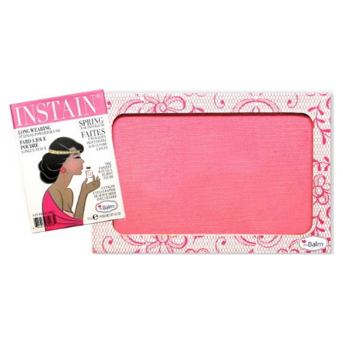 Load image into Gallery viewer, theBalm Instain Long-Wearing Powder Staining Blush - Lace Bright Pink
