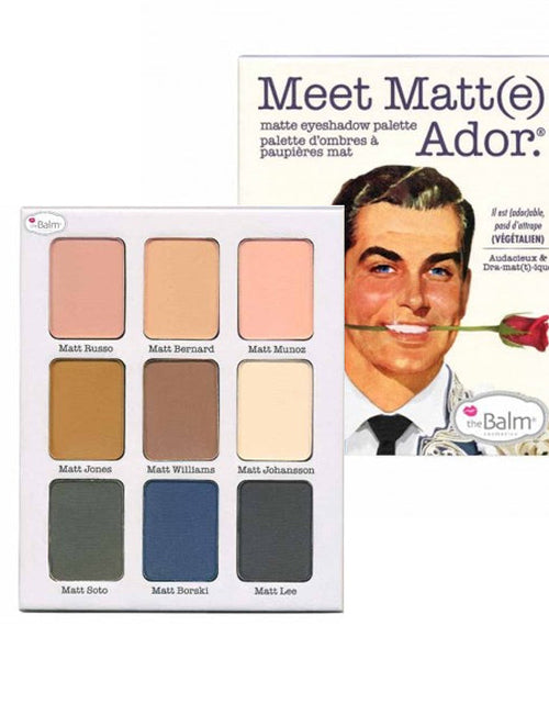 Load image into Gallery viewer, theBALM Meet Matt(e) Ador Matte Eyeshadow Palette
