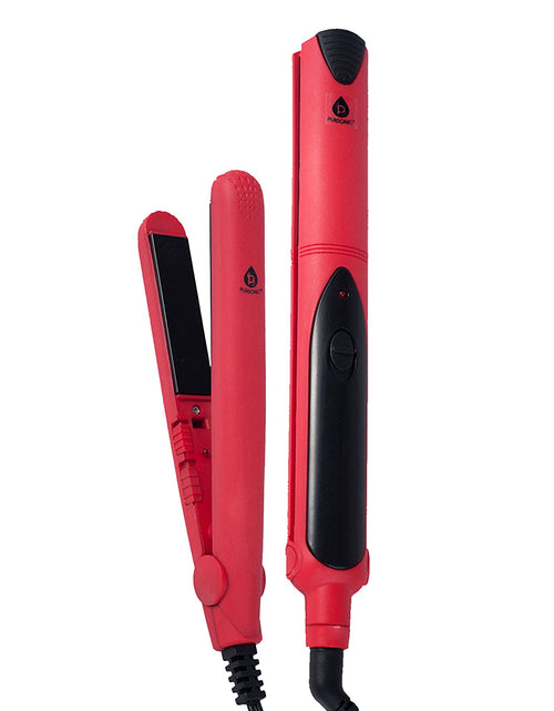 Load image into Gallery viewer, Professional Salon Quality Flat Iron Hair Straightener With A Free Travel Straightener by Pursonic
