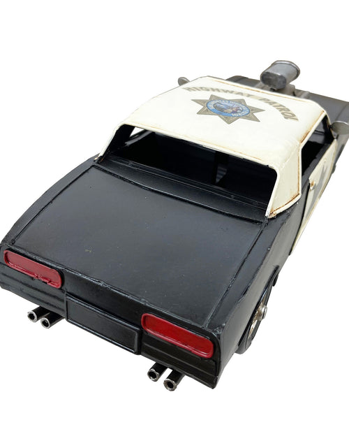 Load image into Gallery viewer, Police Hot Rod Metal Model by Peterson Housewares &amp; Artwares
