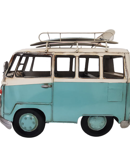 Load image into Gallery viewer, Oversized Vintage VW Bus Metal Model by Peterson Housewares &amp; Artwares
