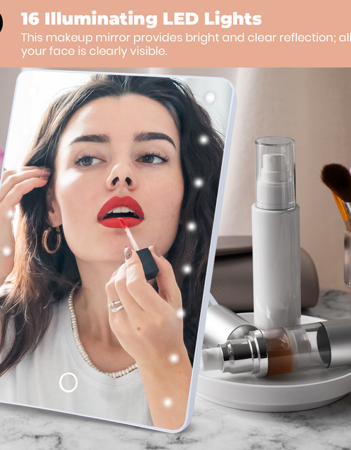 Load image into Gallery viewer, Smart Mirror Touchscreen Makeup Vanity by Pursonic
