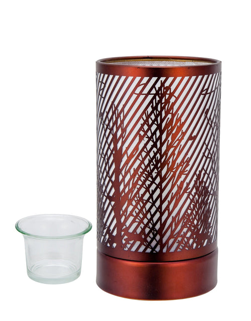 Load image into Gallery viewer, 7" touch lamp-Fragrance Wax Melts Warmer -Electric Candle Essential Oil Burner-Metal Ravine Table decor by Peterson Housewares &amp; Artwares
