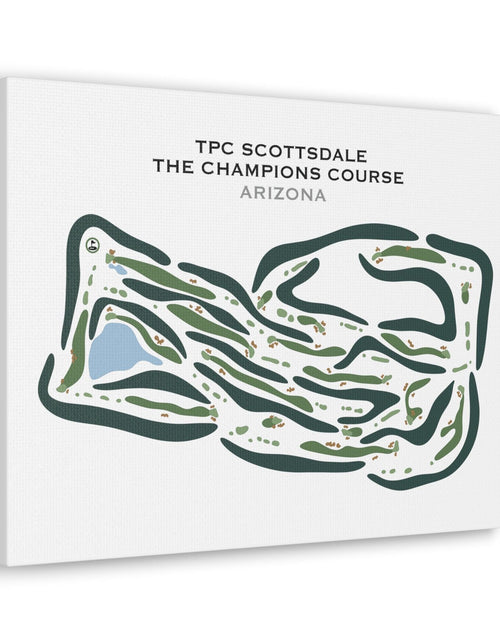 Load image into Gallery viewer, TPC Scottsdale The Champions Course, Arizona - Printed Golf Courses by Golf Course Prints
