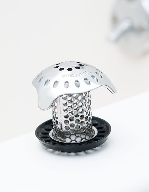Load image into Gallery viewer, TubShroom Ultra (Stainless) Hair Catcher to Prevent Clogged Tub Drains by TubShroom.com
