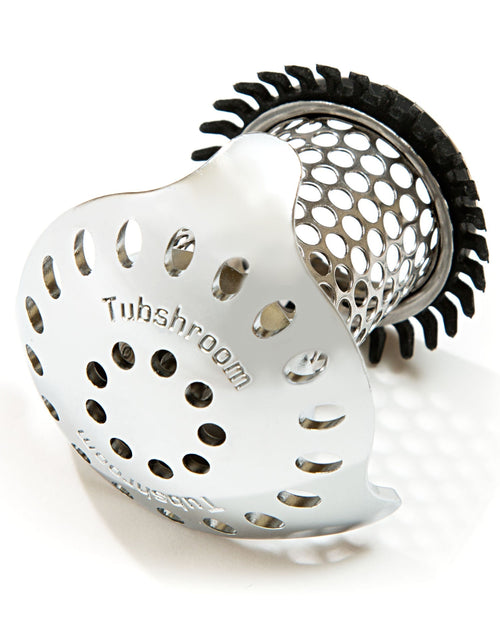 Load image into Gallery viewer, TubShroom Ultra (Stainless) Hair Catcher to Prevent Clogged Tub Drains by TubShroom.com
