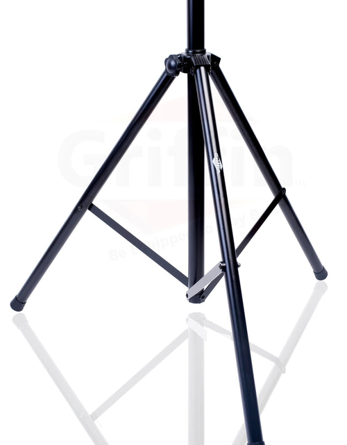 Load image into Gallery viewer, Light Truss Stand System by GRIFFIN - I-Beam Trussing Set &amp; DJ Booth Platform Kit - Hanging Mount by GeekStands.com
