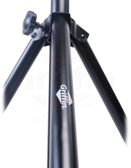 Load image into Gallery viewer, Light Truss Stand System by GRIFFIN - I-Beam Trussing Set &amp; DJ Booth Platform Kit - Hanging Mount by GeekStands.com
