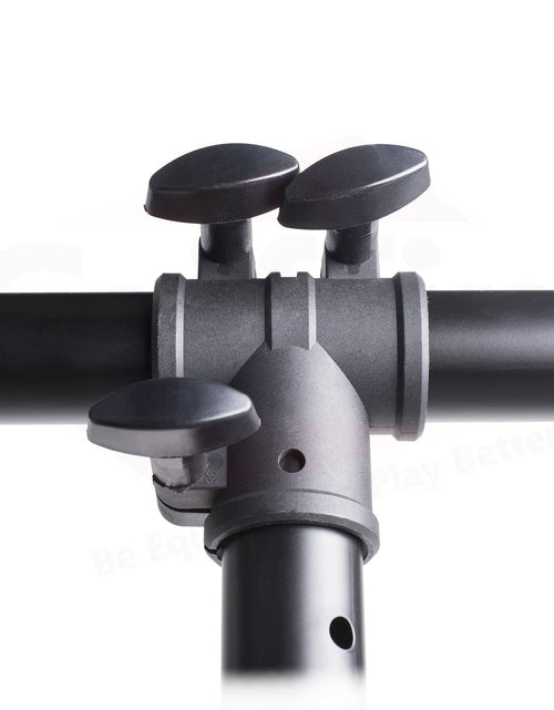 Load image into Gallery viewer, Light Truss Stand System by GRIFFIN - I-Beam Trussing Set &amp; DJ Booth Platform Kit - Hanging Mount by GeekStands.com

