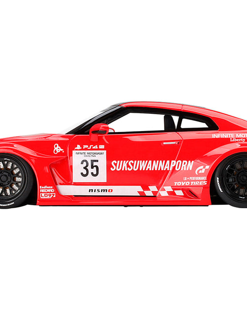 Load image into Gallery viewer, Nissan 35GT-RR Ver. 1 LB-Silhouette WORKS GT RHD (Right Hand Drive) #35 Infinite Motorsport 1/18 Model Car by Top Speed

