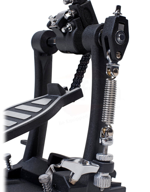 Load image into Gallery viewer, Deluxe Double Kick Drum Pedal for Bass Drum by GRIFFIN - Twin Set Foot Pedal - Quad Sided Beater by GeekStands.com
