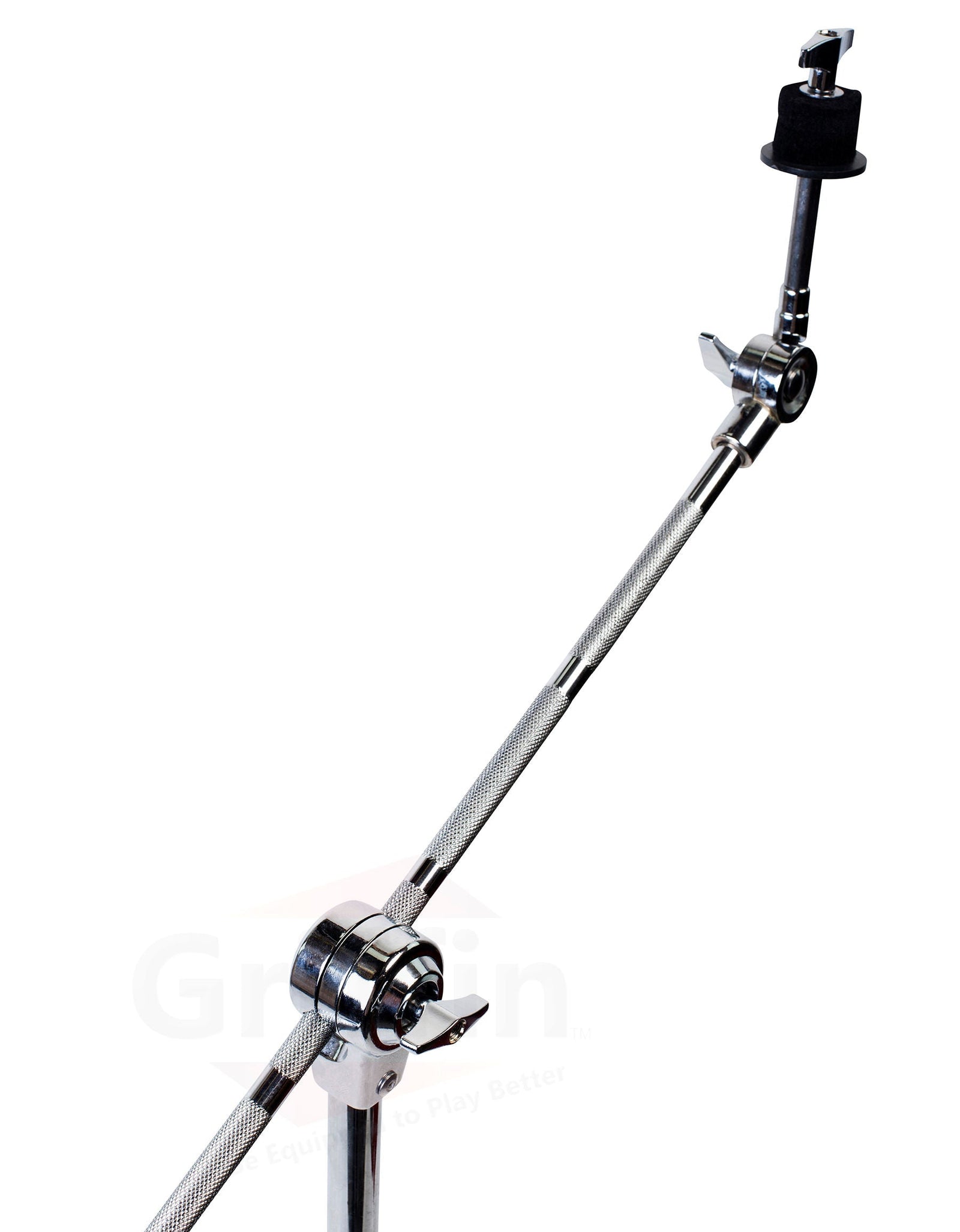 GRIFFIN Cymbal Boom Stand - Double Braced Drum Percussion Gear Hardware Set - Adjustable Height - Arm Holder With Counterweight Adapter for Mounting by GeekStands.com