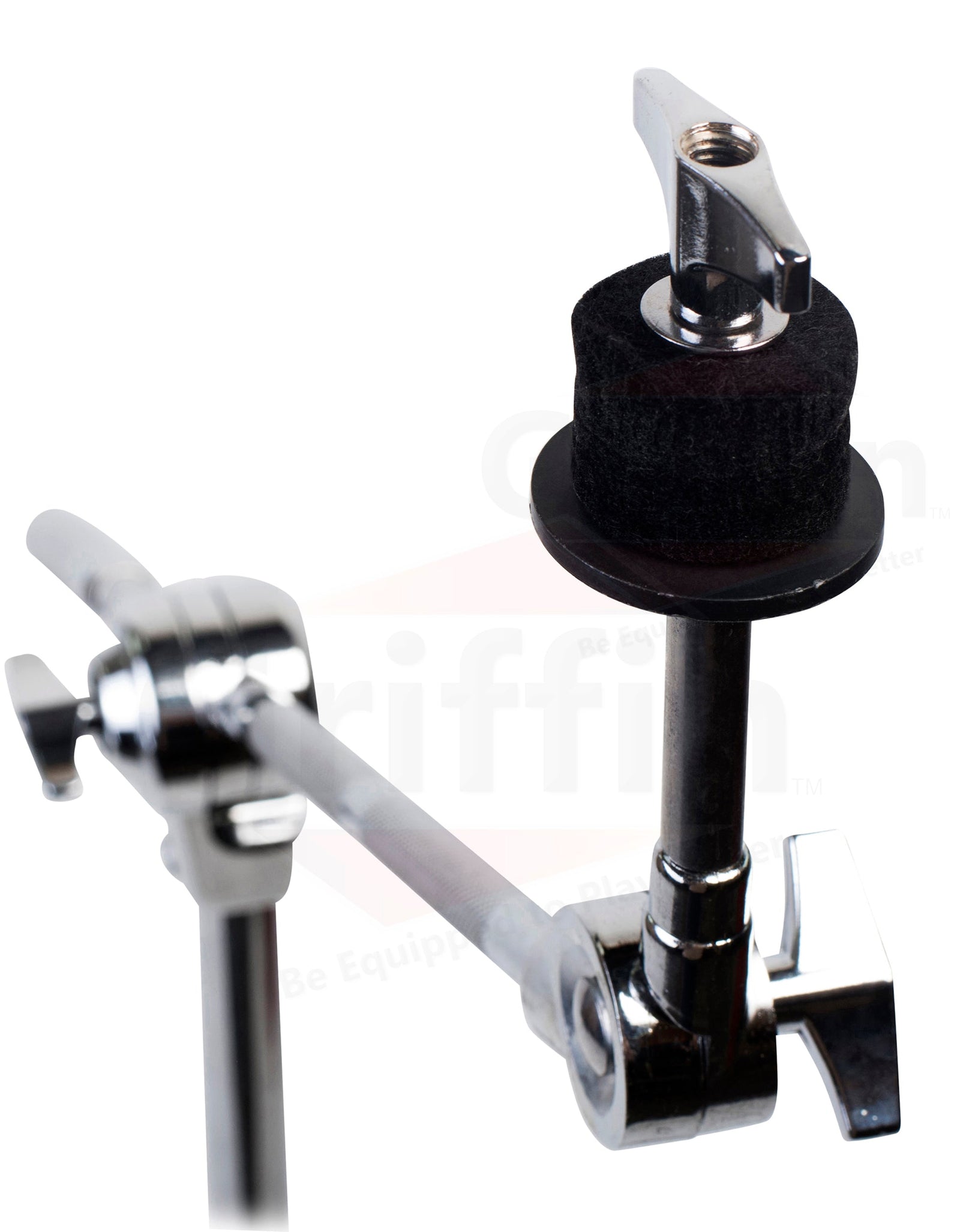 Cymbal Boom Stand & Straight Cymbal Stand Combo (Pack of 2) by GRIFFIN - Percussion Drum Hardware by GeekStands.com