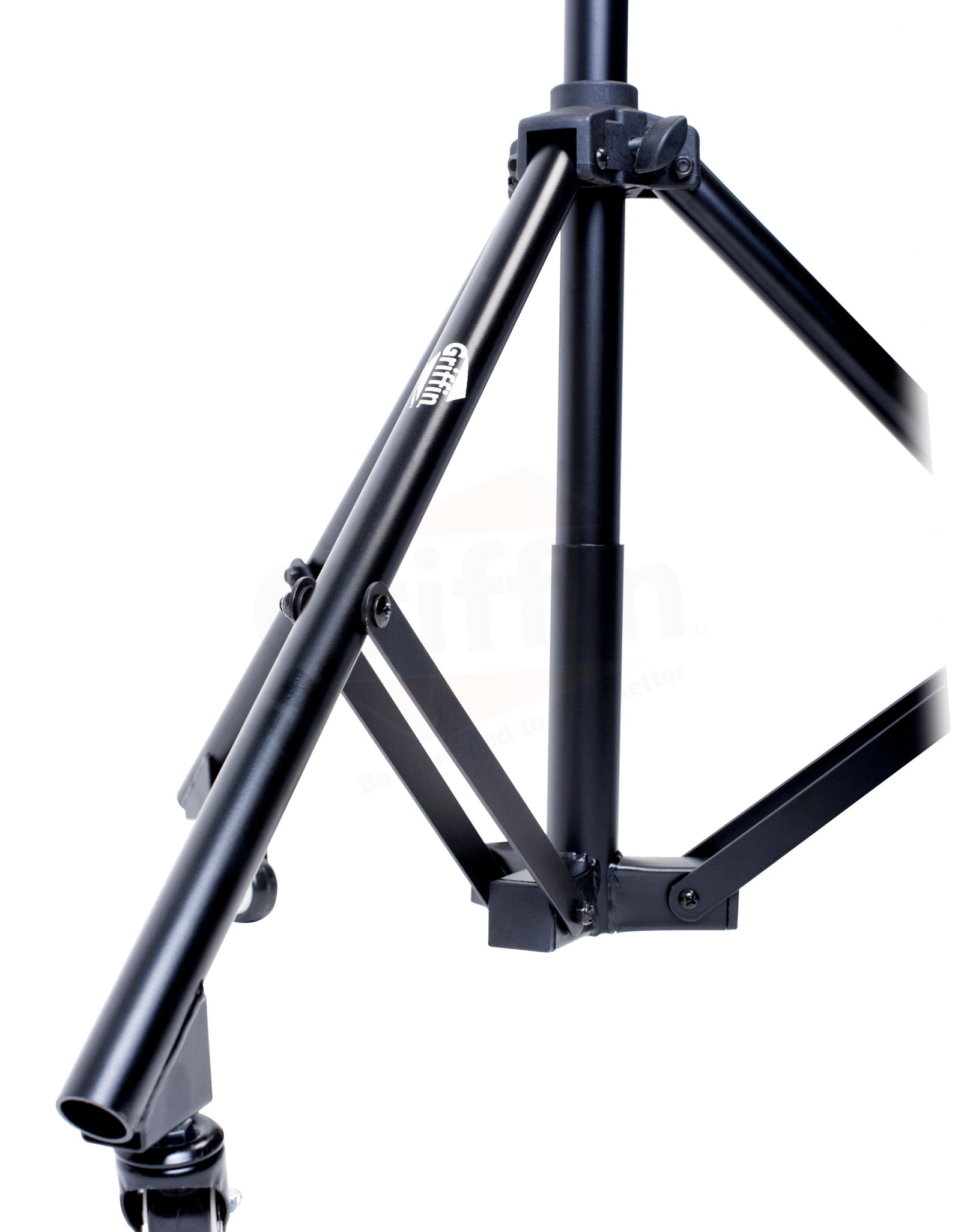 GRIFFIN Professional Studio Microphone Boom Stand with Casters - Extended Height Recording Mic by GeekStands.com