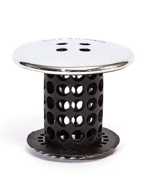 Load image into Gallery viewer, TubShroom® (Black Chrome) The Hair Catcher That Prevents Clogged Tub Drains by TubShroom.com
