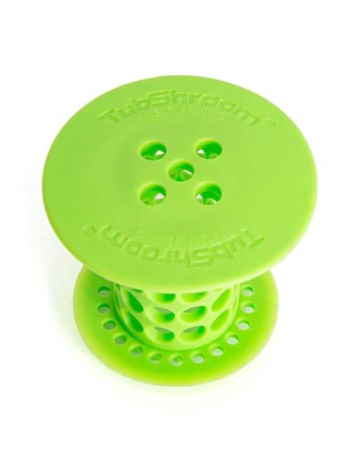 Load image into Gallery viewer, TubShroom (Green) The Hair Catcher That Prevents Clogged Tub Drains by TubShroom.com
